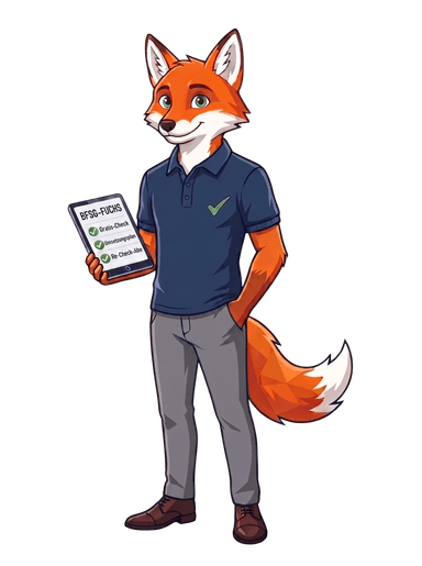 BFSG-Fuchs Maskottchen